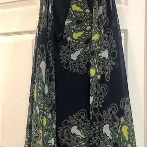 Anthroplogie, Tt Paisley Racerback Swing Dress,SzM